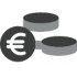 Bouton euros Prise en charge par votre fond de financement de formation ou éligible CPF